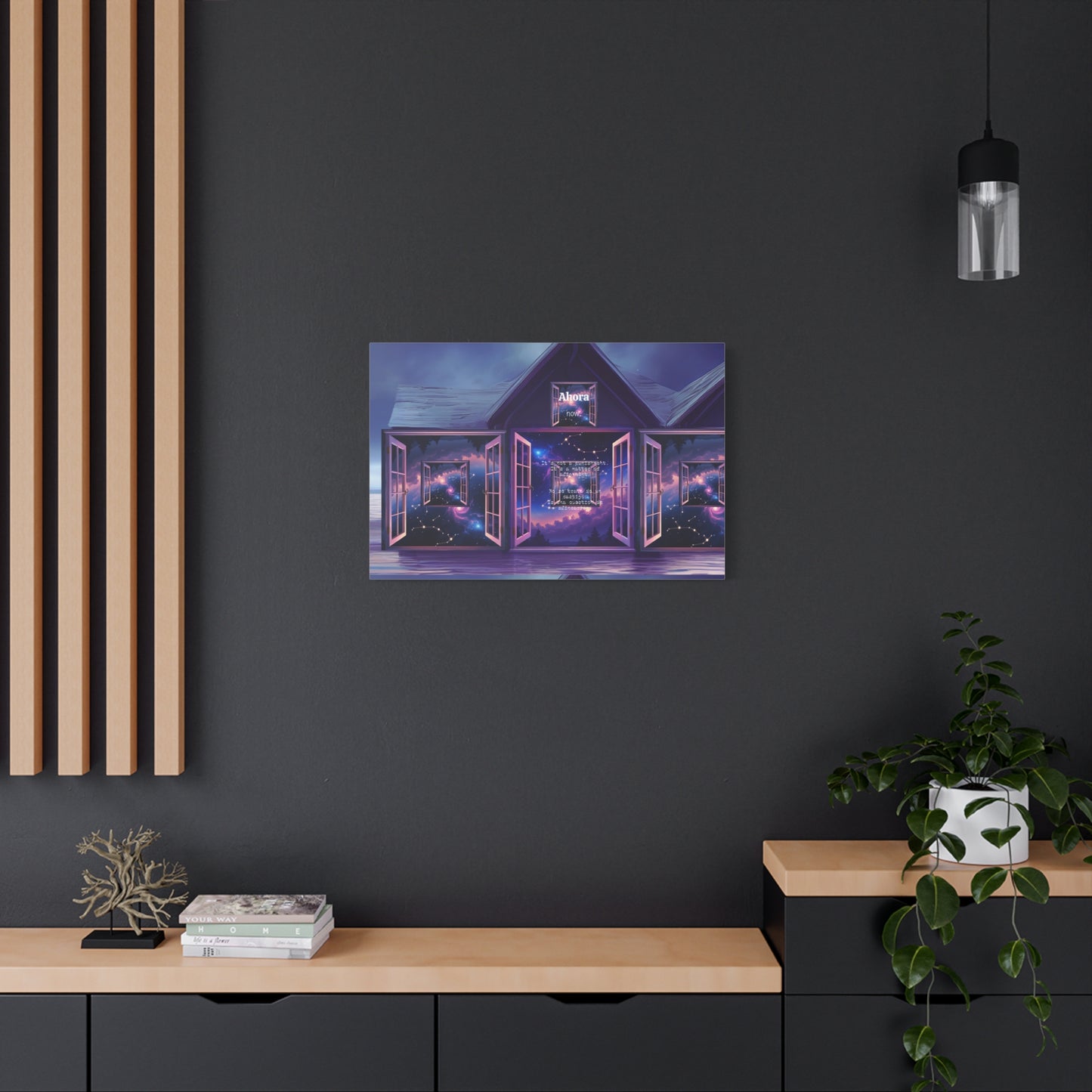 "Dreamy Cosmic" Wall Art – Window to the Universe Art , Galaxy Decor for Home, Unique Wall Art, Perfect for Gifting, Birthday, Housewarming Decor