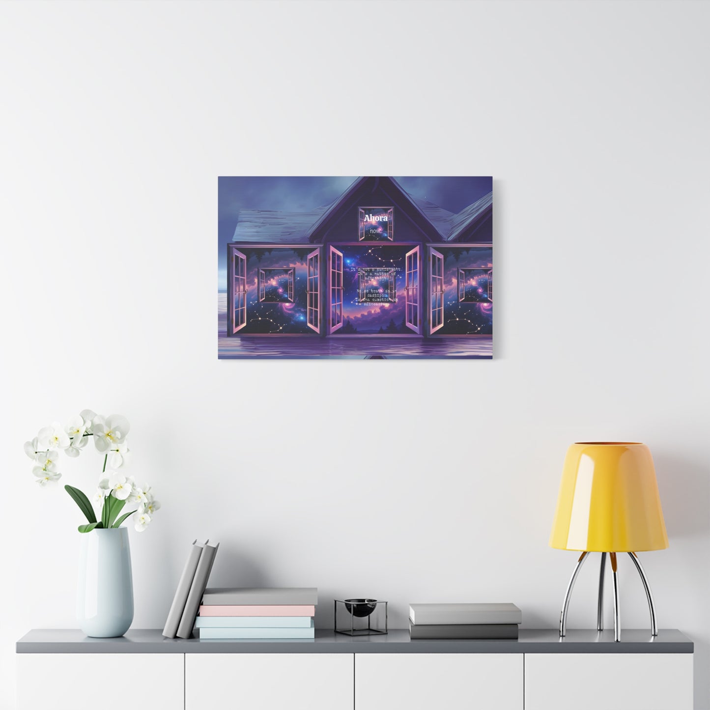 "Dreamy Cosmic" Wall Art – Window to the Universe Art , Galaxy Decor for Home, Unique Wall Art, Perfect for Gifting, Birthday, Housewarming Decor