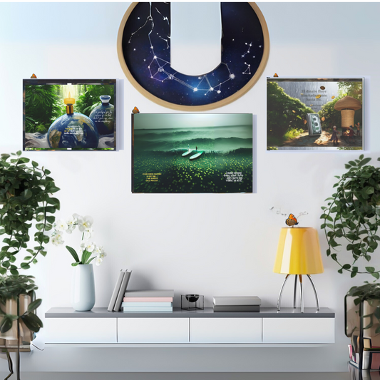 love and harmony canvas set