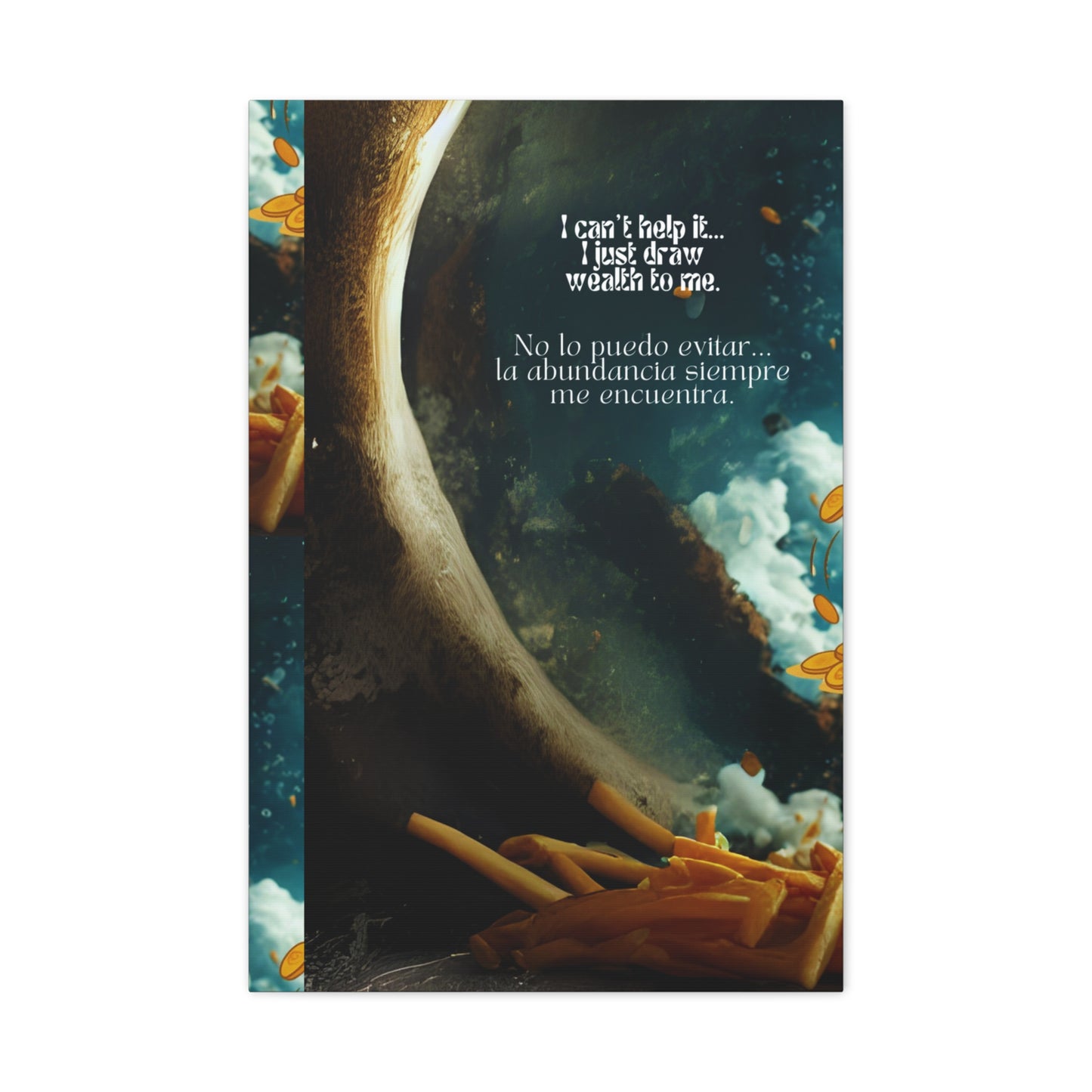 Cosmic Pup Triptych – Surreal Dog Wall Art