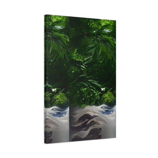Earthly Gratitude Triptych Wall Art, Nature-Themed Canvas Print for Housewarming