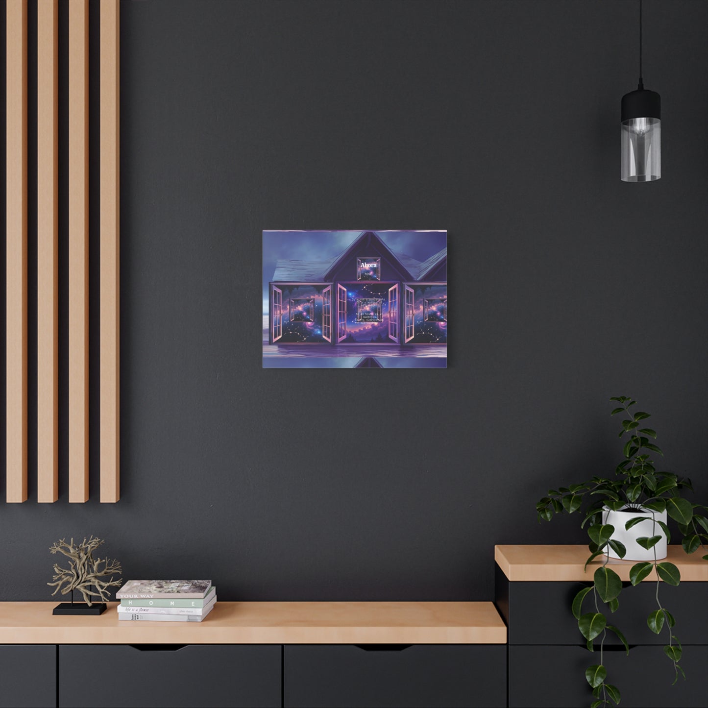 "Dreamy Cosmic" Wall Art – Window to the Universe Art , Galaxy Decor for Home, Unique Wall Art, Perfect for Gifting, Birthday, Housewarming Decor