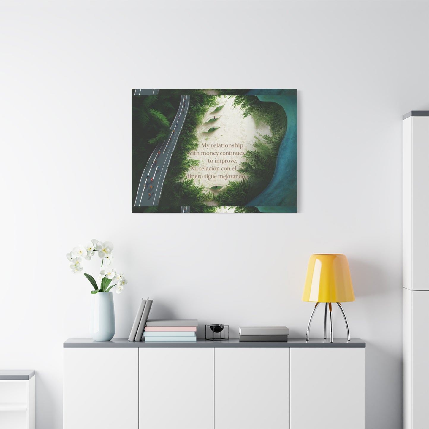 "Infinite Path" – Surreal Road Canva