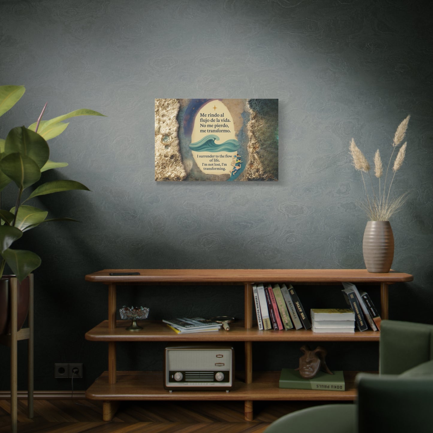 "Transformative Ocean"-Inspired Canvas Art