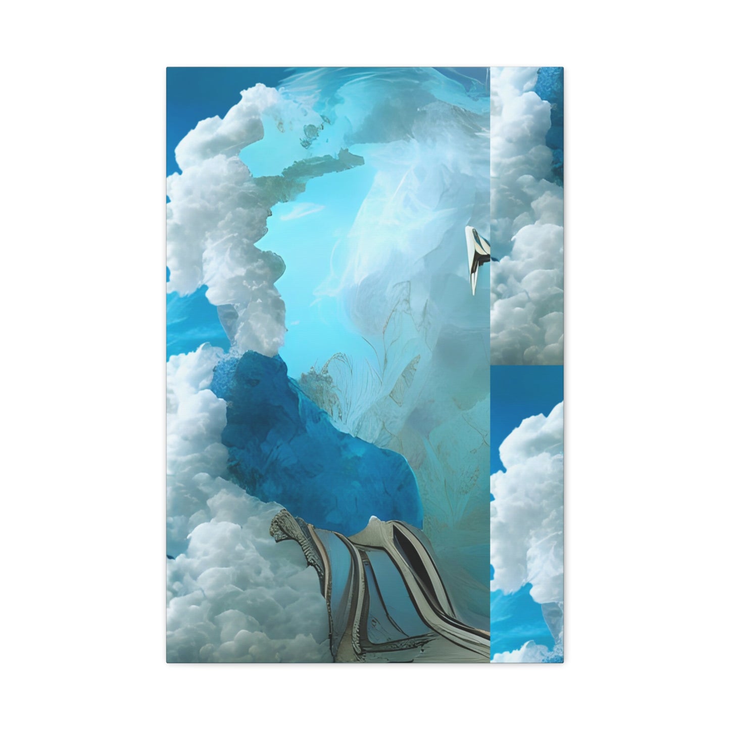 Cloud whispers triptych