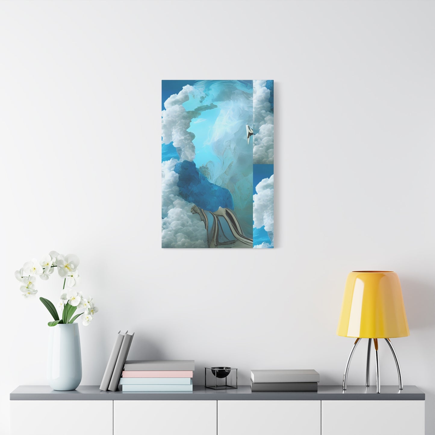 Cloud whispers triptych