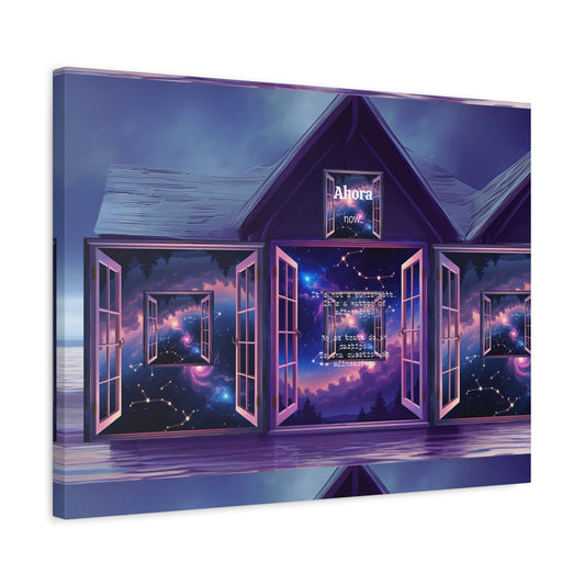 "Dreamy Cosmic" Wall Art – Window to the Universe Art , Galaxy Decor for Home, Unique Wall Art, Perfect for Gifting, Birthday, Housewarming Decor