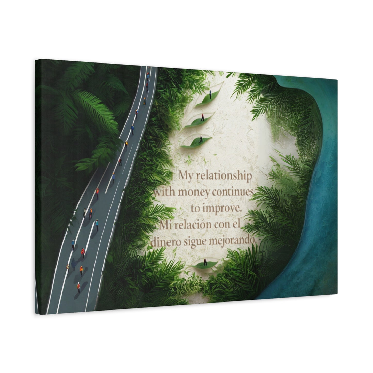 "Infinite Path" – Surreal Road Canva