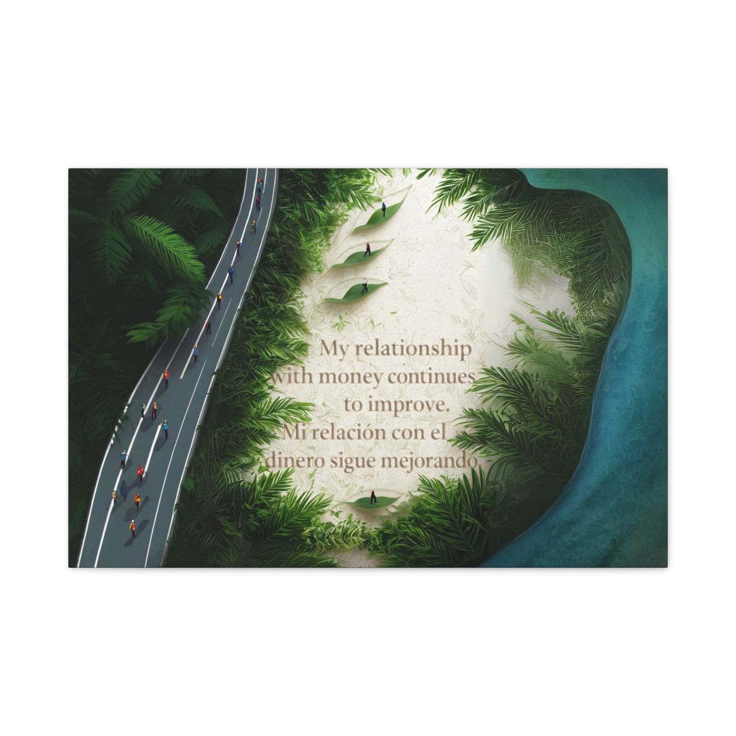 "Infinite Path" – Surreal Road Canva