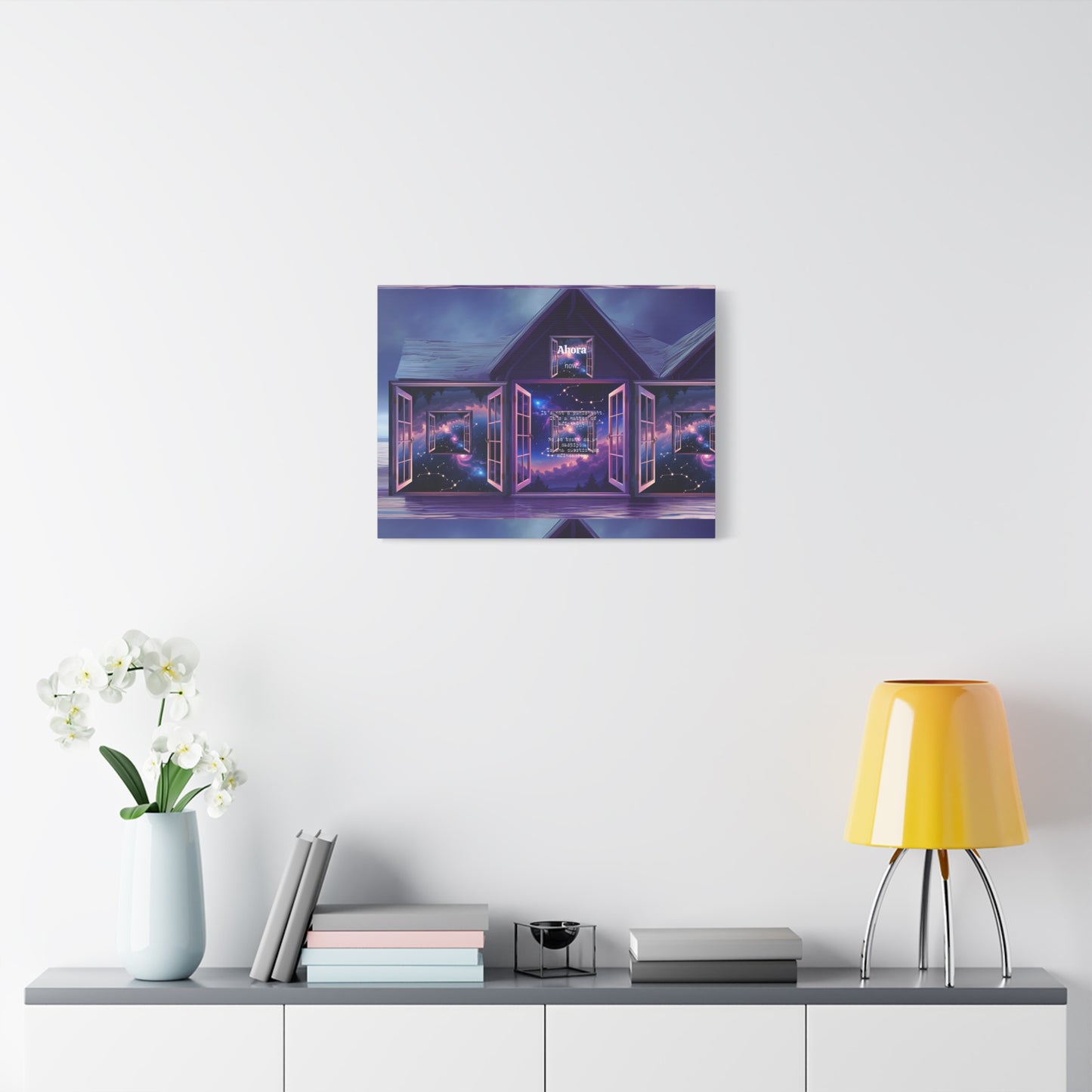 "Dreamy Cosmic" Wall Art – Window to the Universe Art , Galaxy Decor for Home, Unique Wall Art, Perfect for Gifting, Birthday, Housewarming Decor