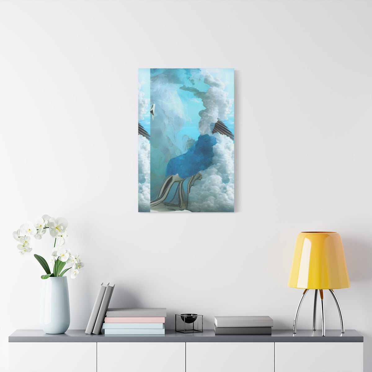 Cloud whispers triptych