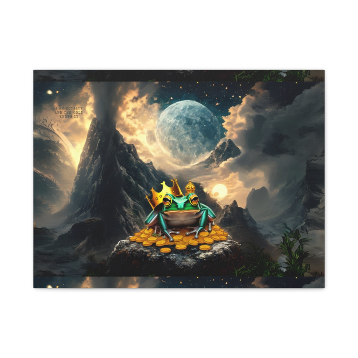 Animal botanic  surrealistic canvas set