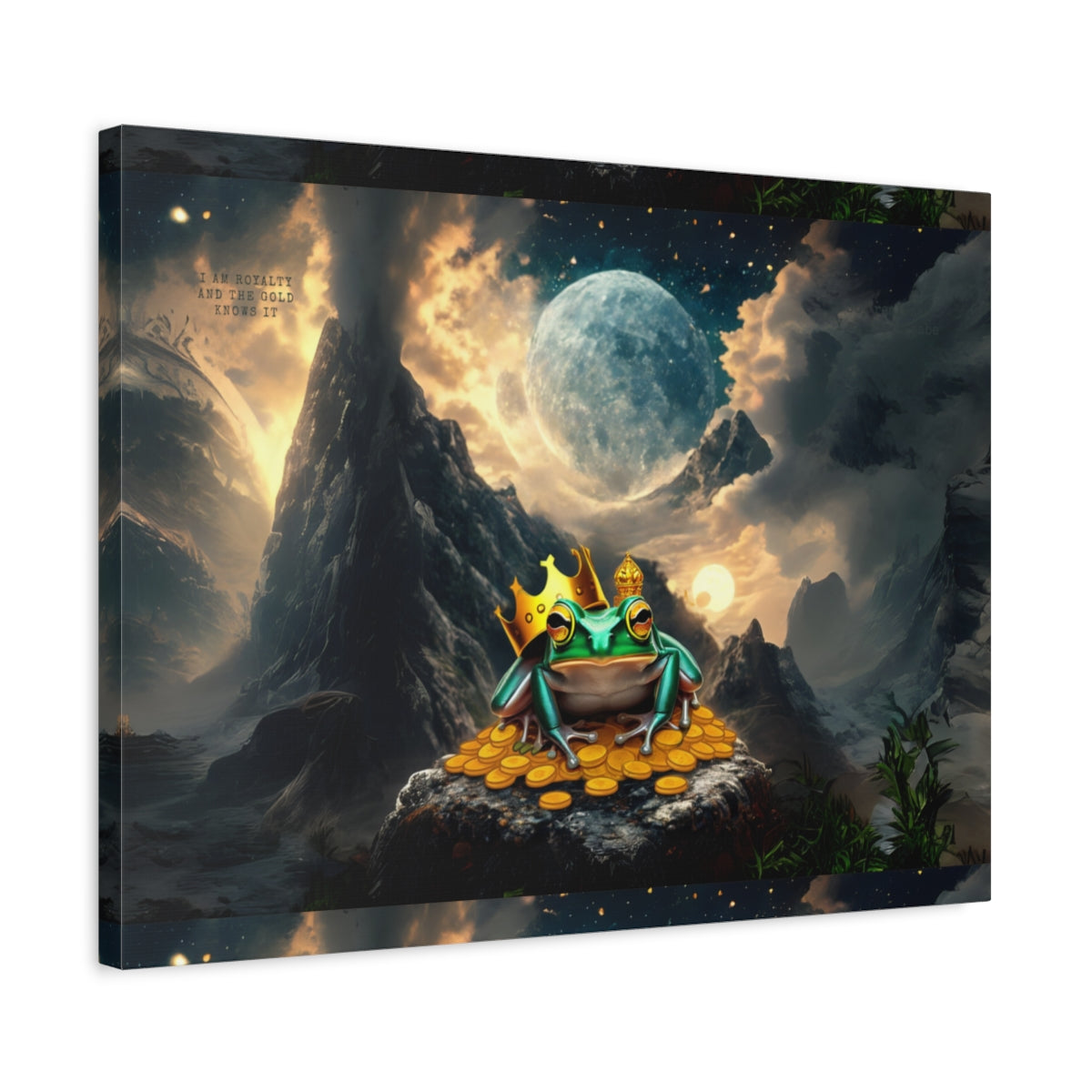 Animal botanic  surrealistic canvas set