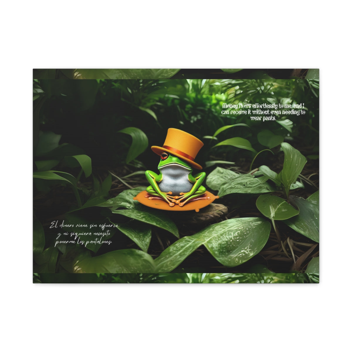 Animal botanic  surrealistic canvas set