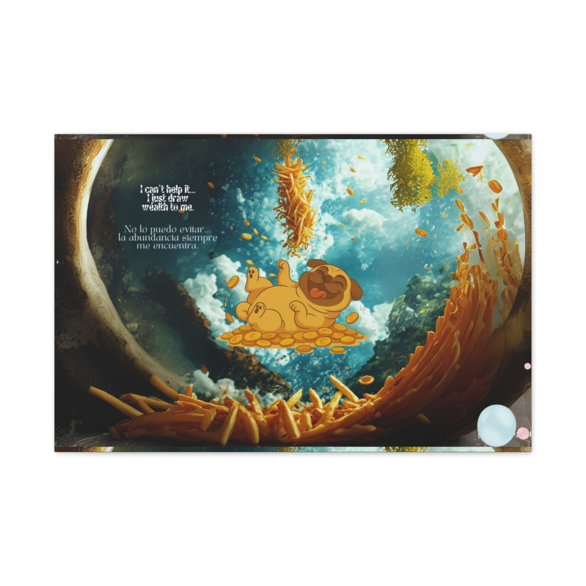 Animal botanic  surrealistic canvas set