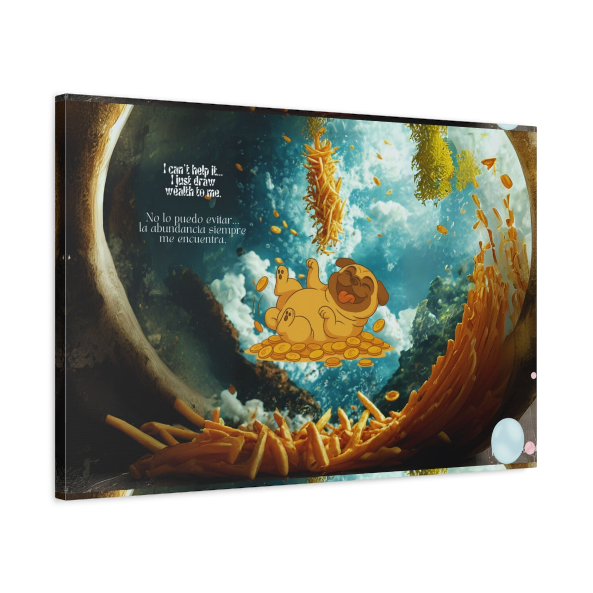 Animal botanic  surrealistic canvas set