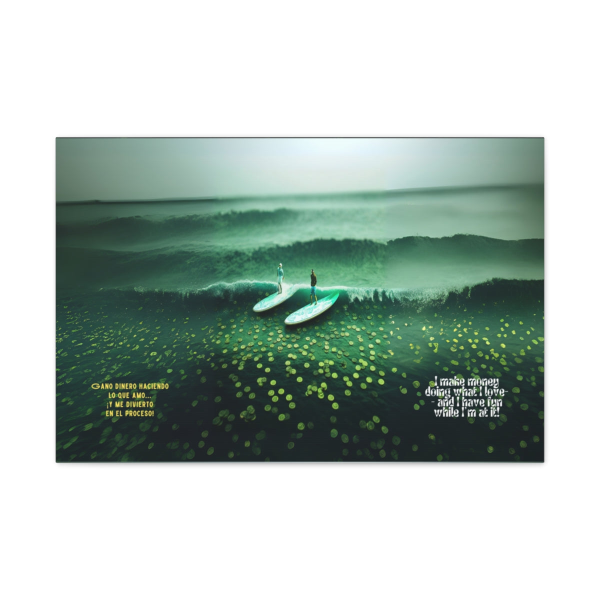 love and harmony canvas set