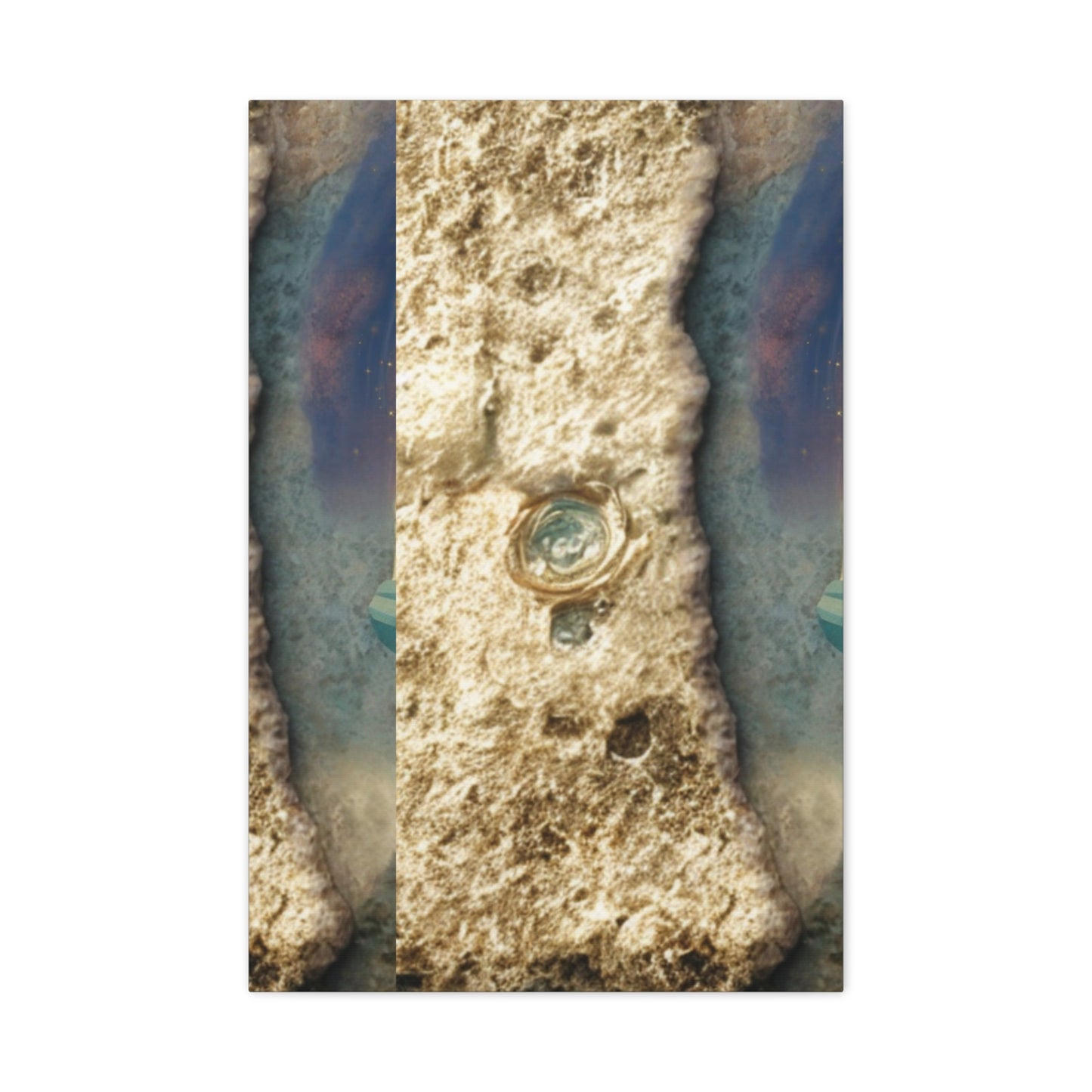 "Transformative Ocean" Triptych -Inspired Canvas Art