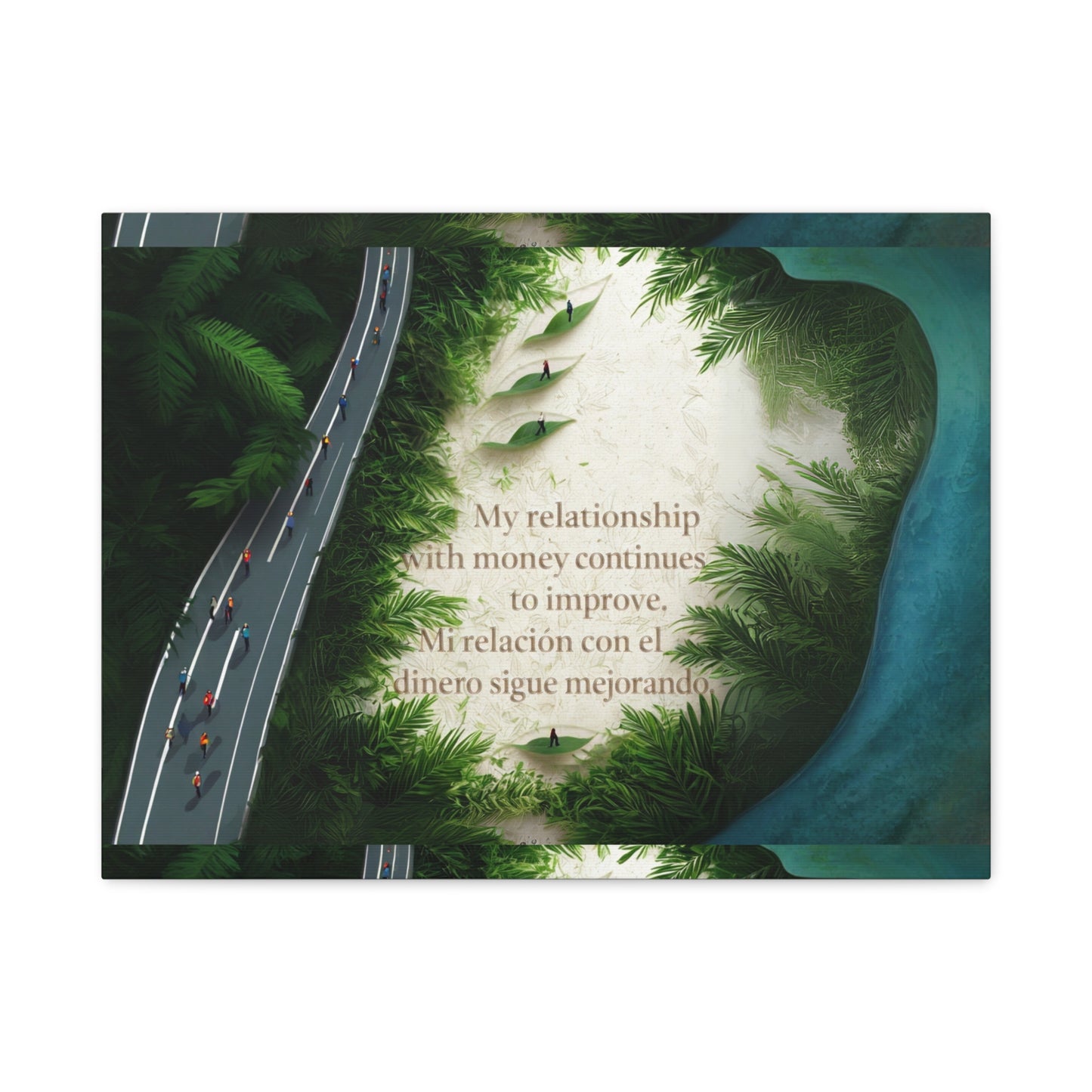 "Infinite Path" – Surreal Road Canva