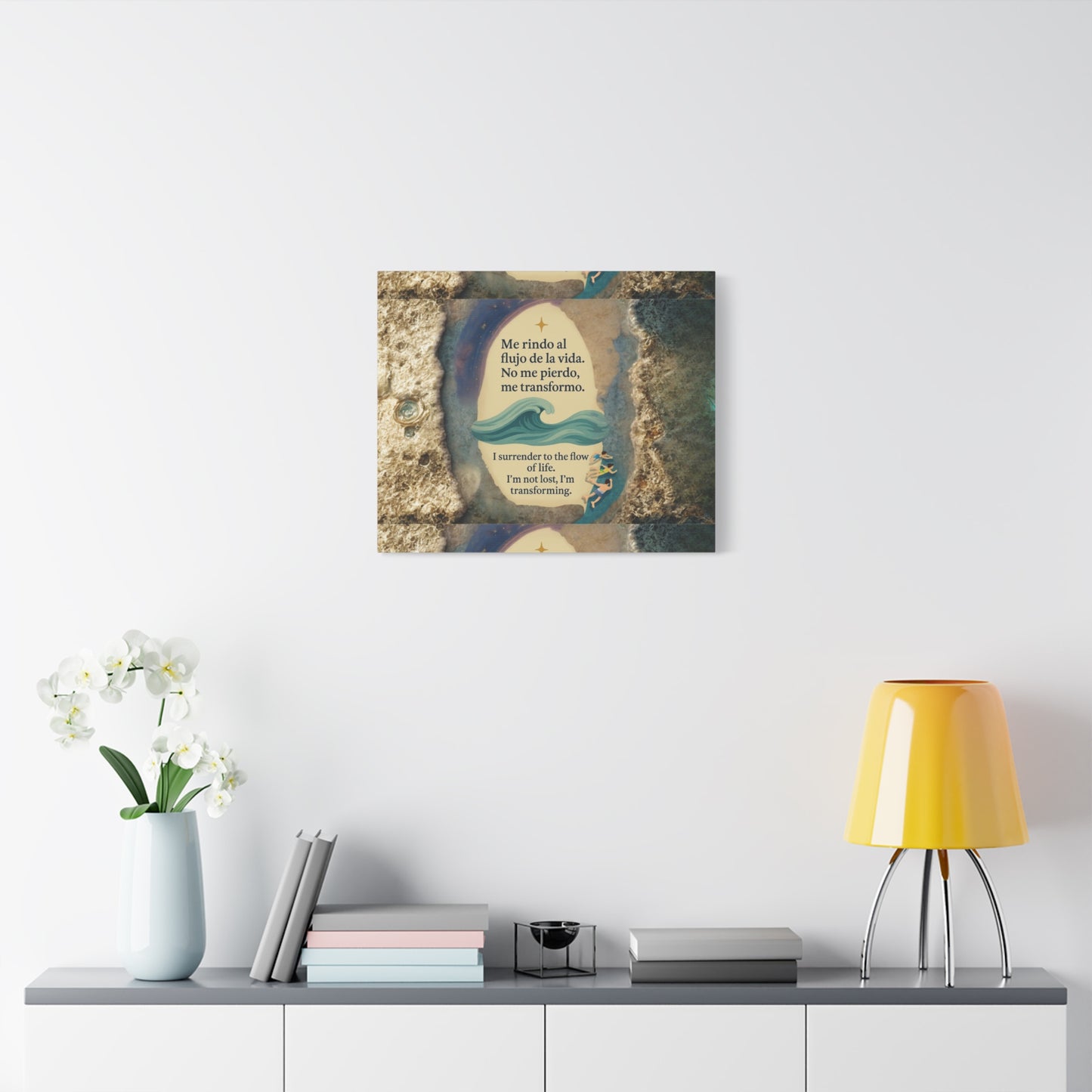 "Transformative Ocean"-Inspired Canvas Art