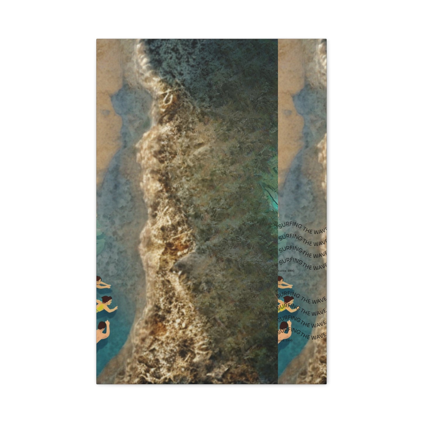 "Transformative Ocean" Triptych -Inspired Canvas Art