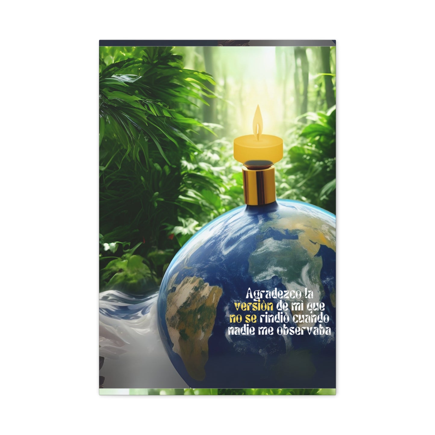 Earthly Gratitude Triptych Wall Art, Nature-Themed Canvas Print for Housewarming